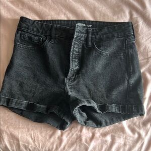 Old Navy Women's Dark Gray Jean Shorts